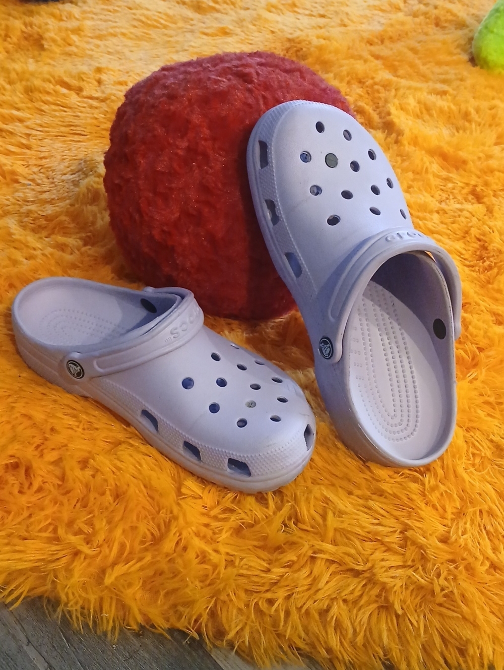 Crocs-Style Women Garden Clog in Light Lavender